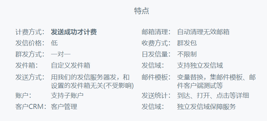 EmailCamel邮件群发特点